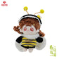 BERRYDOLLY-Spring Gardener Series/Bee Buzz/10cm/20cm Cotton dolls clothes set