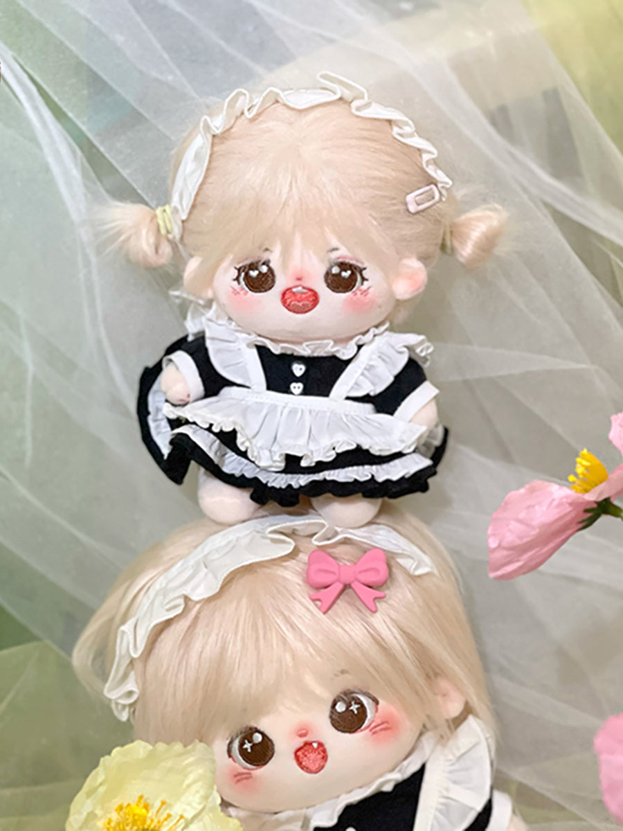 BERRYDOLLY-15cm Cotton dolls clothes/maid outfit（3 items set）