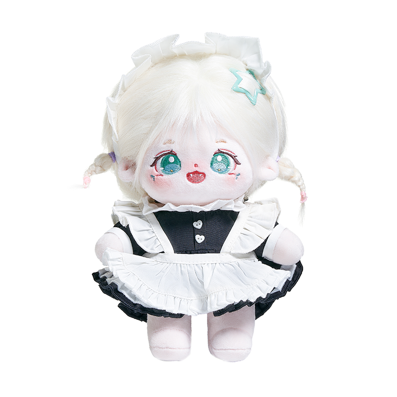 BERRYDOLLY-20cm Cotton dolls clothes/maid outfit（3 items set）