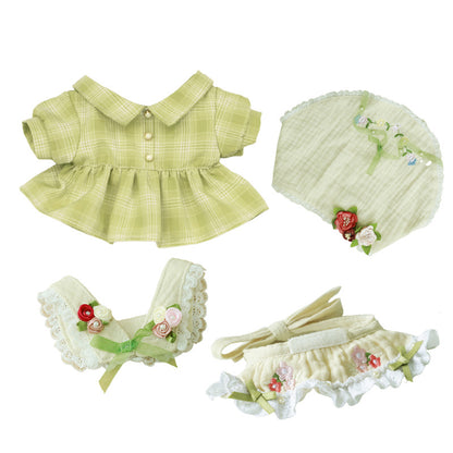 BERRYDOLLY&ShiningNikki-Shining Nikki Greenfield Pastoral/20cm Cotton dolls clothes/dress(4 items set)