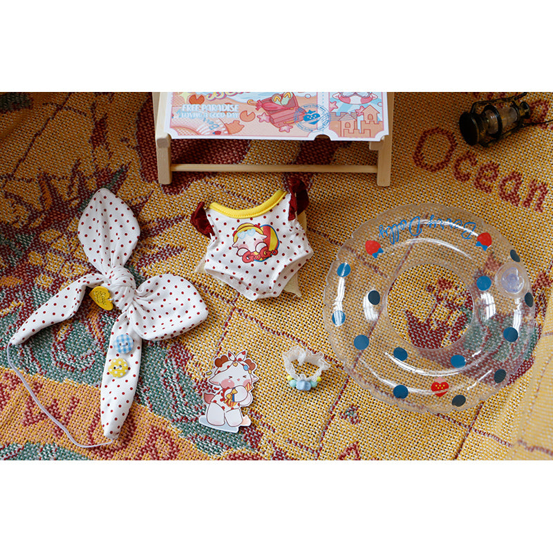 BERRYDOLLY-20cm Cotton dolls Clothes/Sunset Coast / Beach Diary（4/5 items set）